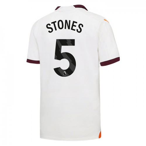 Manchester City Stones 5 Voetbalshirt Uit 2023-24 Manchester City Stones 5 Voetbalshirt Uit 2023-24